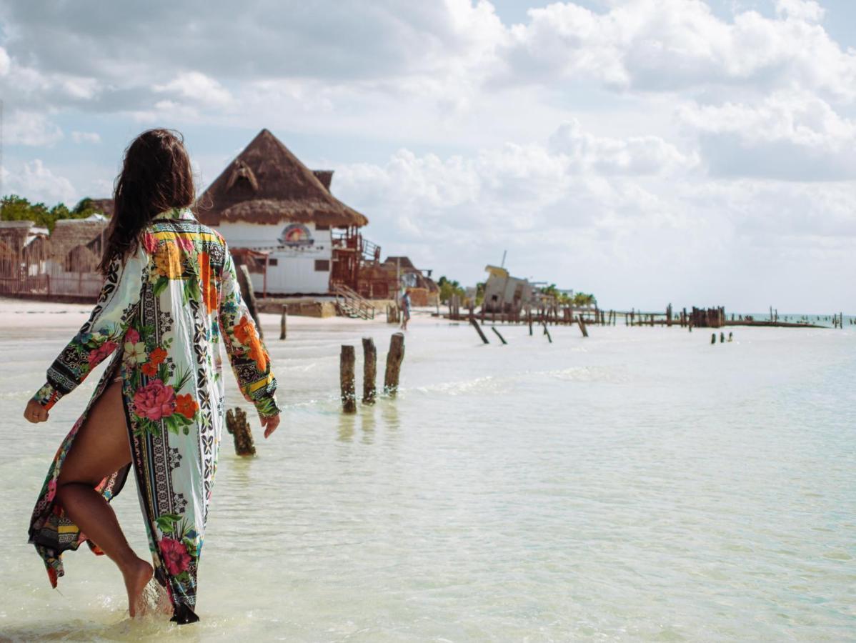Golden Paradise Beach Isola Holbox Esterno foto