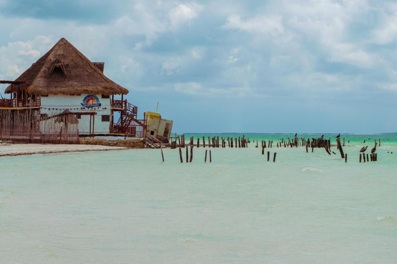 Golden Paradise Beach Isola Holbox Esterno foto