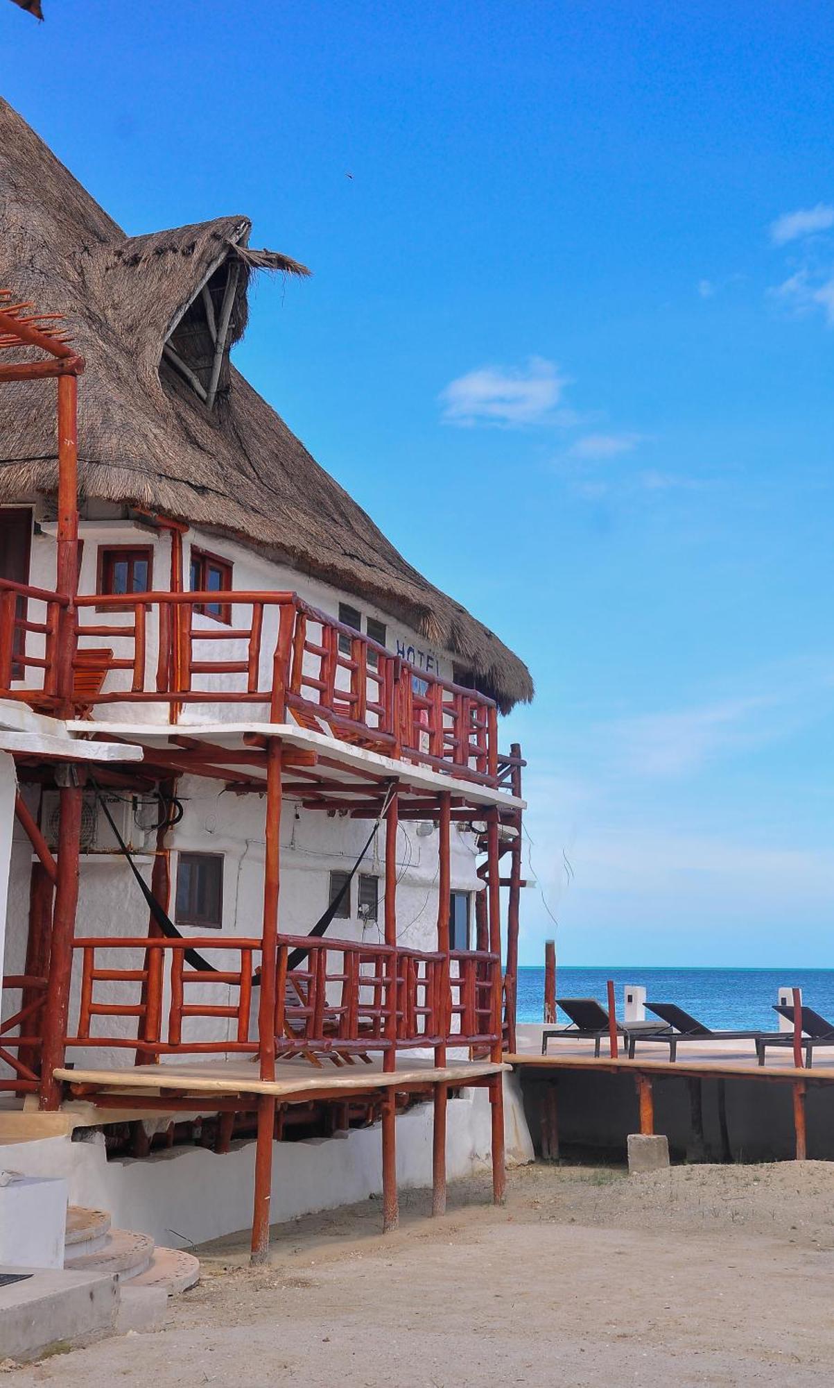 Golden Paradise Beach Isola Holbox Esterno foto