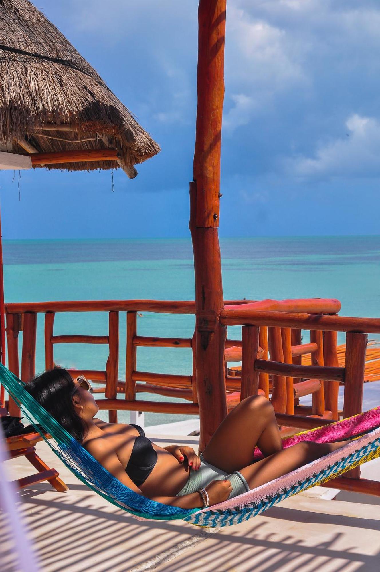 Golden Paradise Beach Isola Holbox Esterno foto