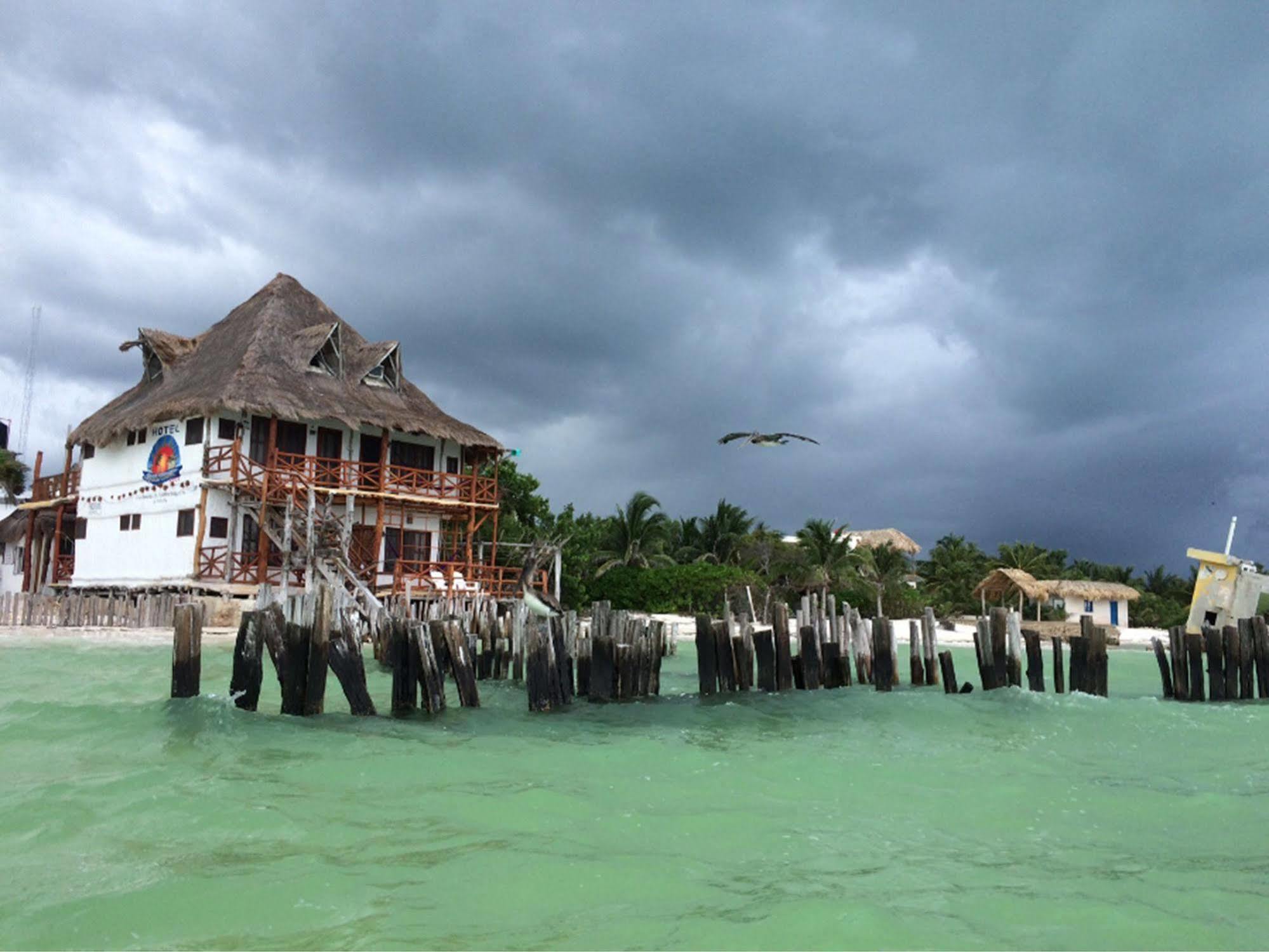 Golden Paradise Beach Isola Holbox Esterno foto
